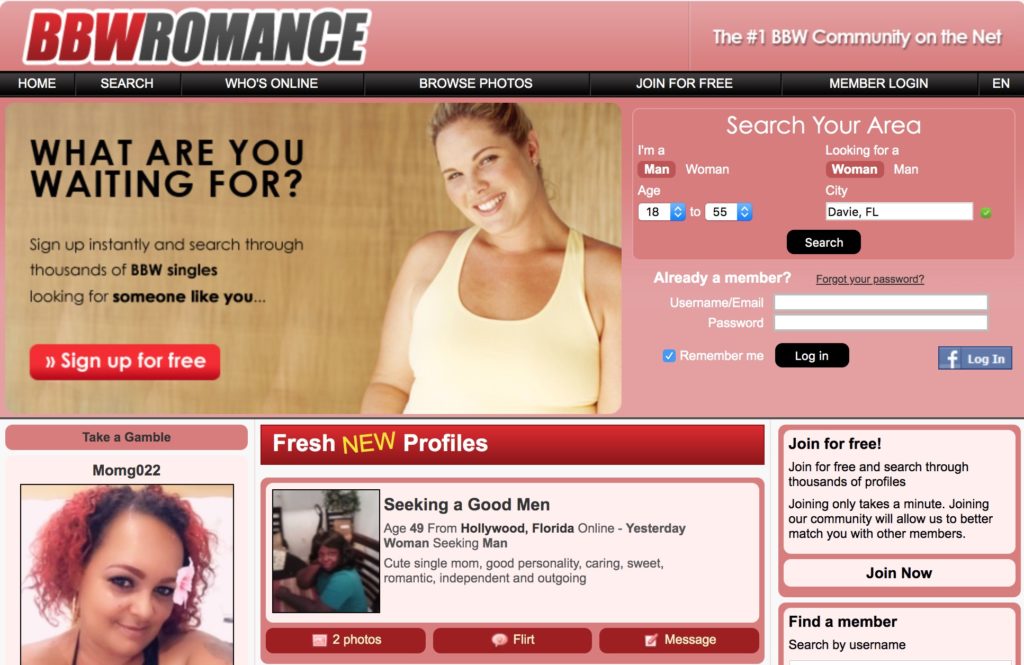 Bbw dating sites